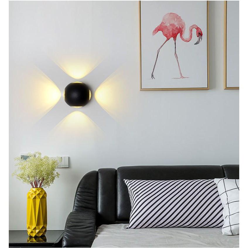 Đèn tường LED nhỏ gọn, tiện dụng trang trí nội thất.