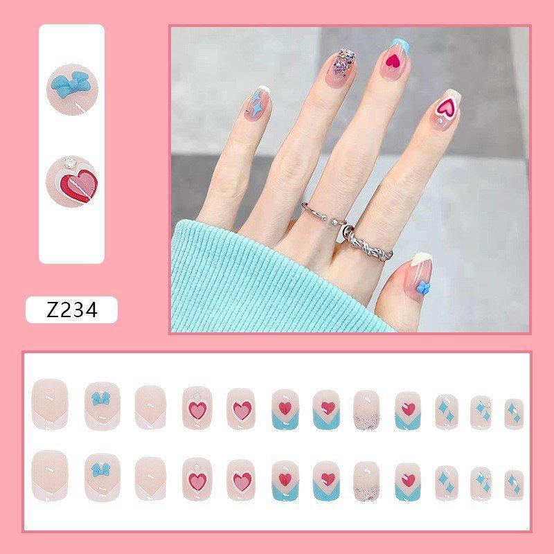 Móng giả đính đá /KÈM KEO/ loại tốt làm nail mã