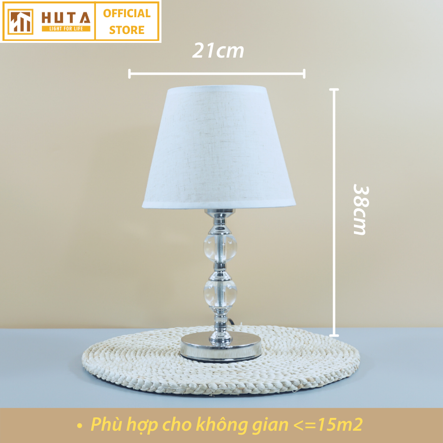 Đèn Ngủ Để Bàn HUTA T7 Điều Chỉnh Độ Sáng, Thép Độc Đáo Hiện Đại Decor Trang Trí Phòng Ngủ Đọc Sách Đầu Giường, Điều Chỉnh Độ Sáng, Bóng Led, Dùng Nhà hàng, Khách Sạn, Homestay