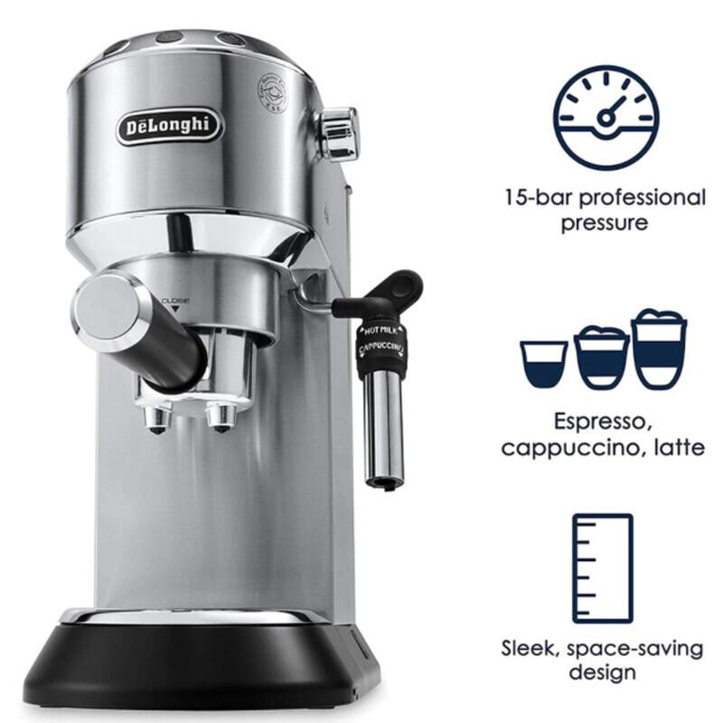 Máy Pha Cà Phê Tự Động Delonghi EC685, Máy Pha Cafe, Pha Espresso, Công Suất 1300W, Coffee Maker Machine, Nhập Khẩu Đức