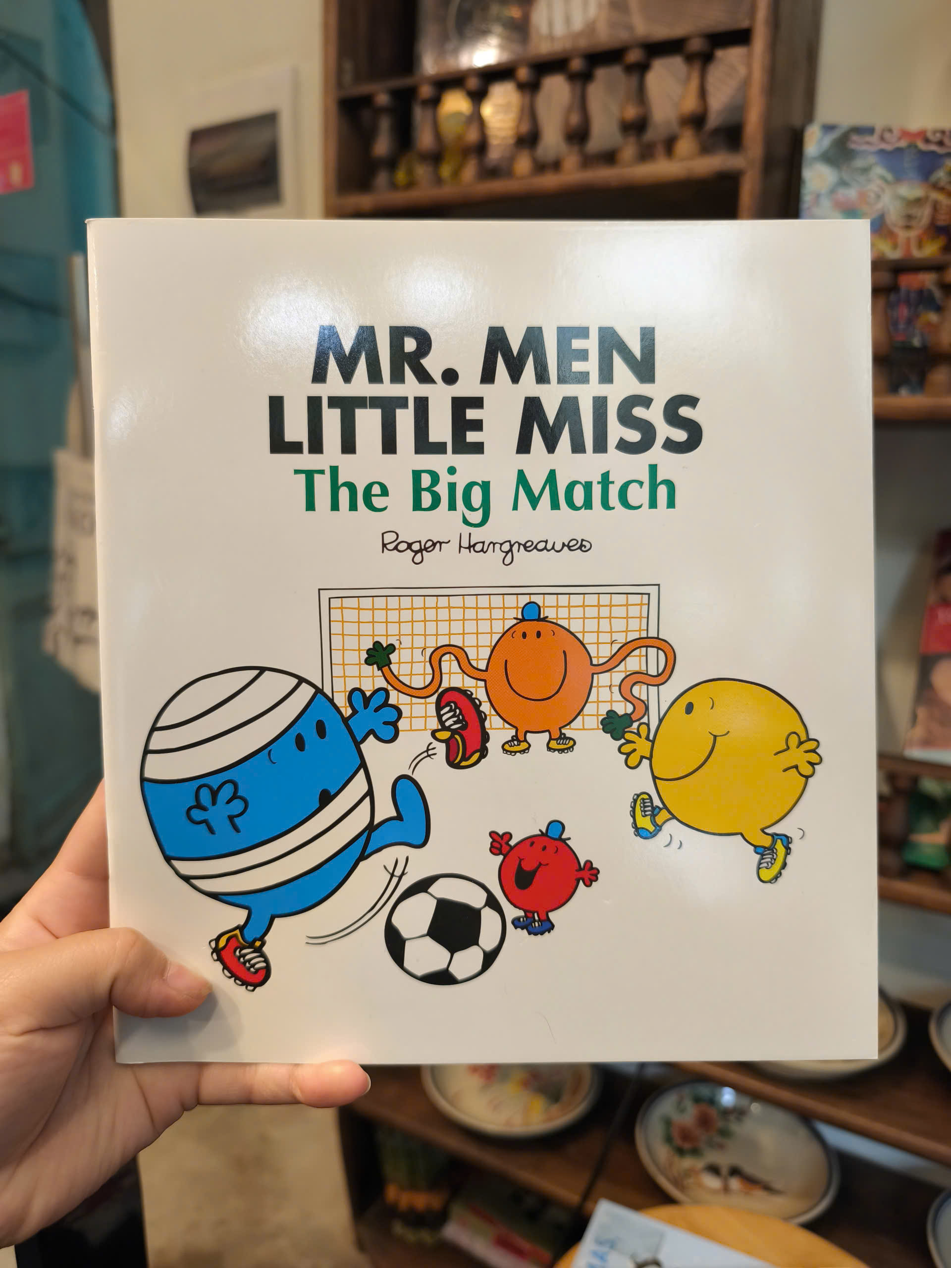 Sách - Mr. Men Little Miss: The Big Match by Roger Hargreaves