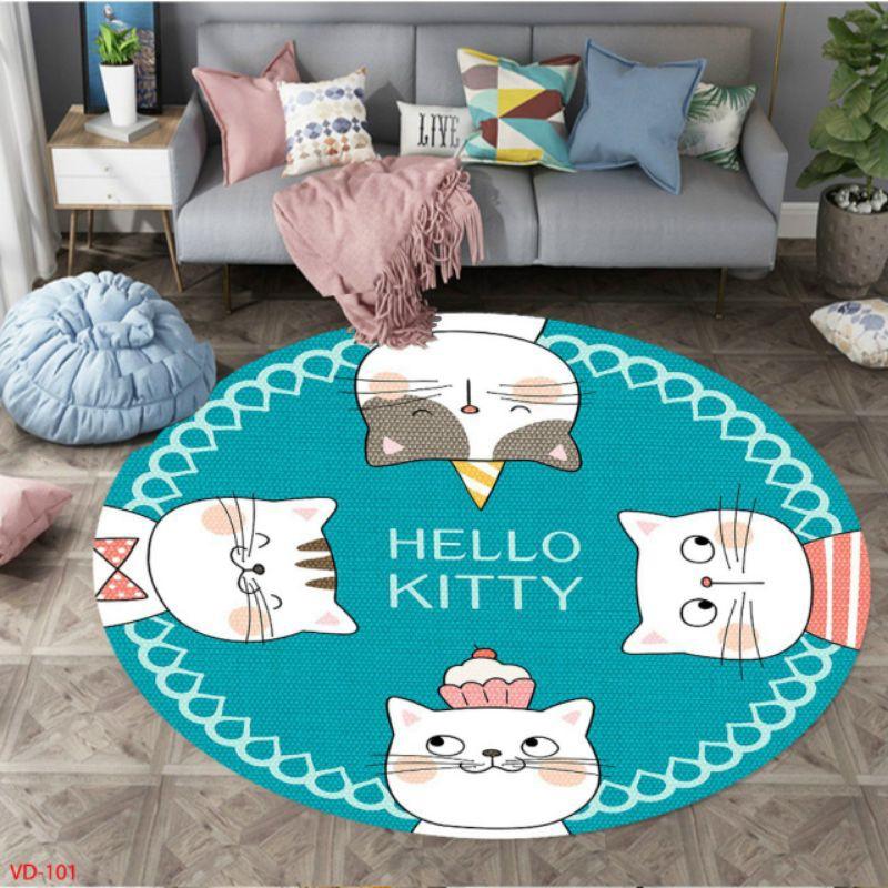 Bali Tròn Thảm 3D Mới Nhất 2021 PP3051