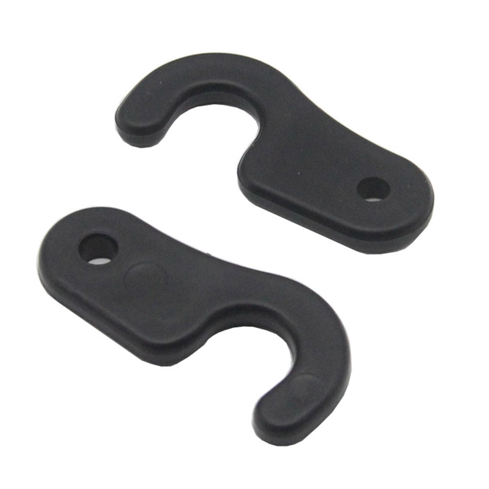 Aluminum Alloy Sun Visor Repair Kit Heavy Duty Visor Mounting Clips 2pcs Replacement for Jeep Wrangler JK JL JT 2007-2023