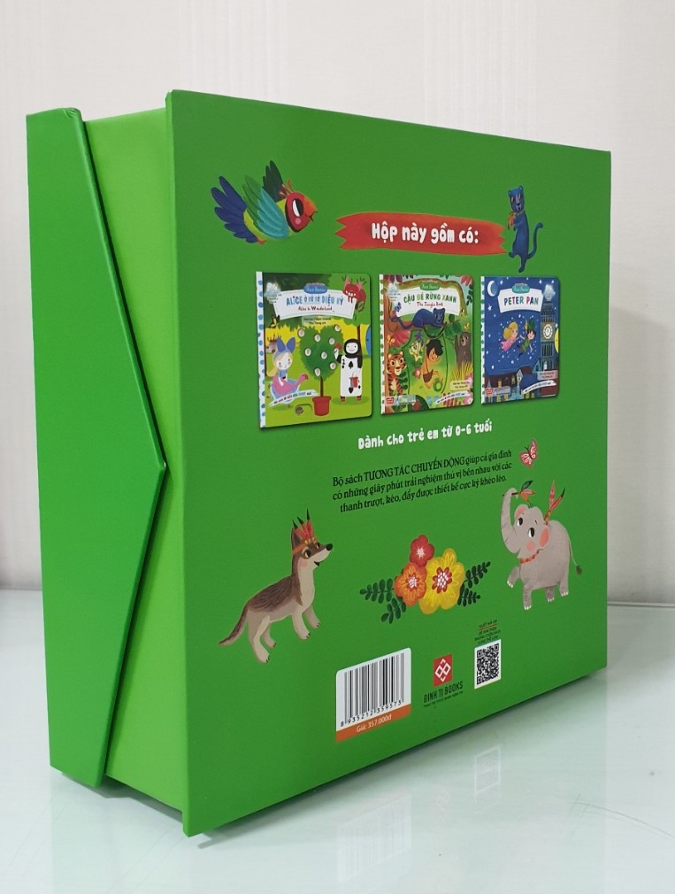 SÁCH TƯƠNG TÁC CHUYỂN ĐỘNG - XỨ SỞ DIỆU KỲ
