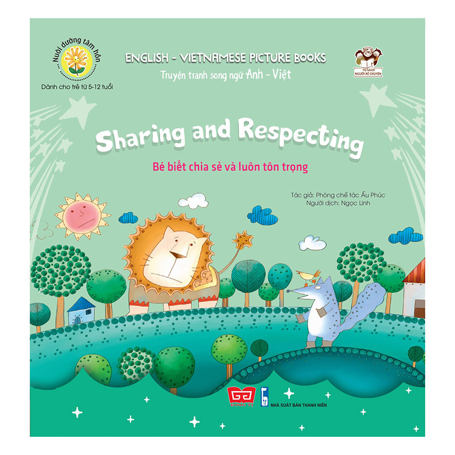 Truyện tranh SN Anh - Việt - Bé biết chia sẻ và luôn tôn trọng (Sharing and Respecting)