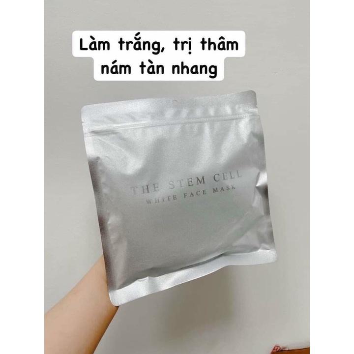 Mặt nạ tế bào gốc The Stem Cell Face Mask cao cấp Nhật Bản túi gồm 30m