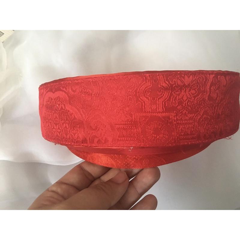 khăn đóng- khăn xếp nam đỏ