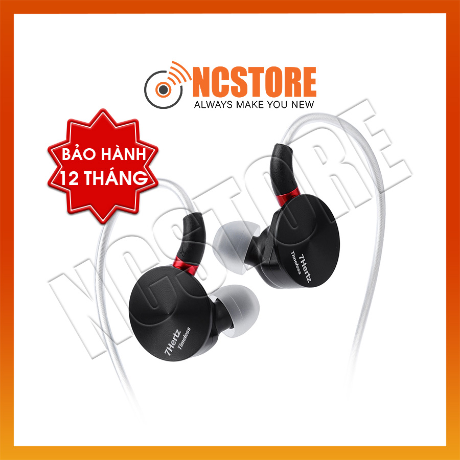 [NC] Tai nghe 7HZ TIMELESS Inear Hifi Hàng chính hãng | Planar Driver 14.2MM siêu lớn | NGHE TẠP | Tai Nghe Planar cao cấp