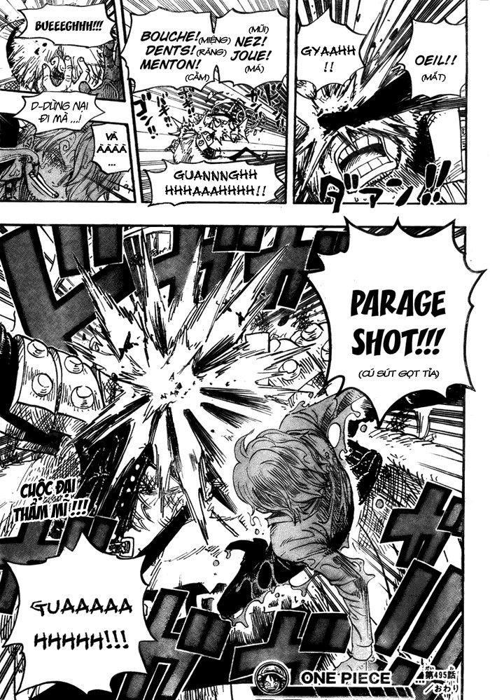 đảo hải tặc - one piece chapter 495 22