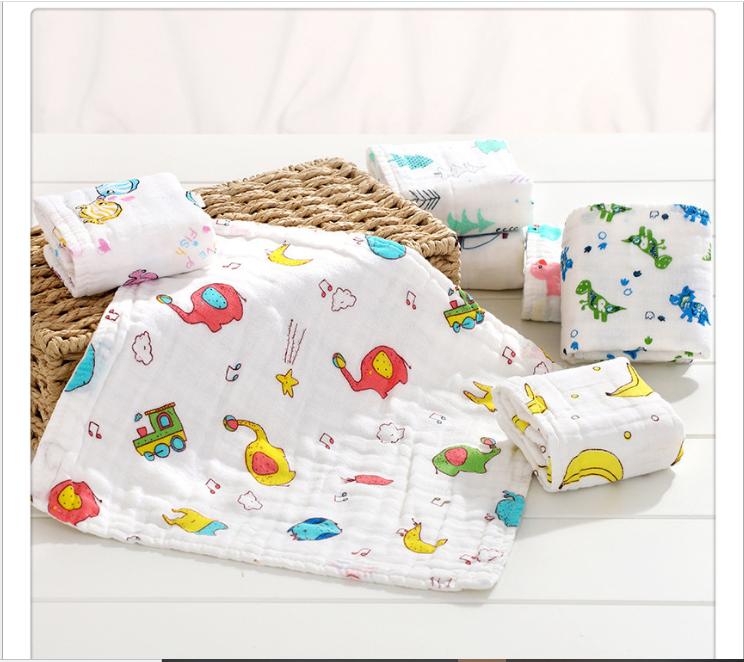 Set 5 Khăn Sữa Xô 6 Lớp Bonny Mềm, Kháng Khuẩn Tự Nhiên - Giao Họa Tiết Ngẫu Nhiên