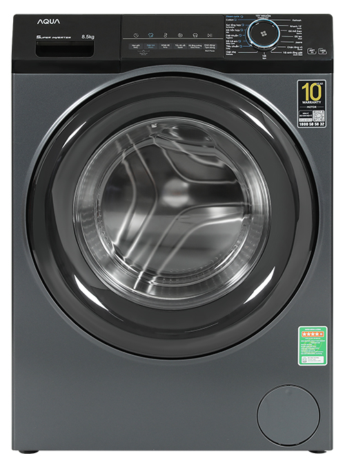 Máy giặt Aqua Inverter 8.5 kg AQD-A852J(BK) - hàng chính hãng - chỉ giao HCM