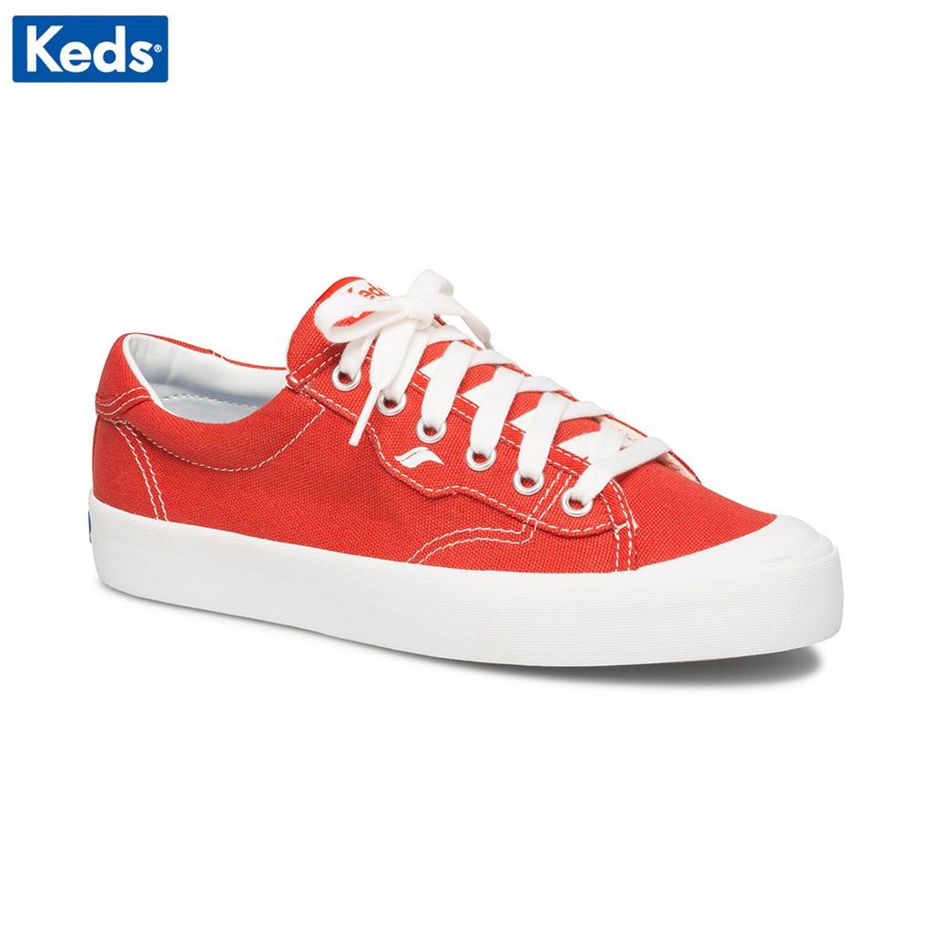 Giày Keds Nữ - Crew Kick 75 Canvas Red - KD061177