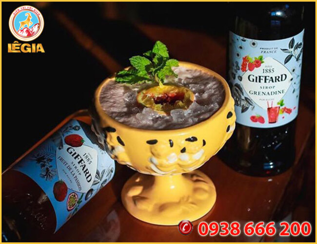 Siro GIFFARD Chanh 1L (Lemon SYRUP)