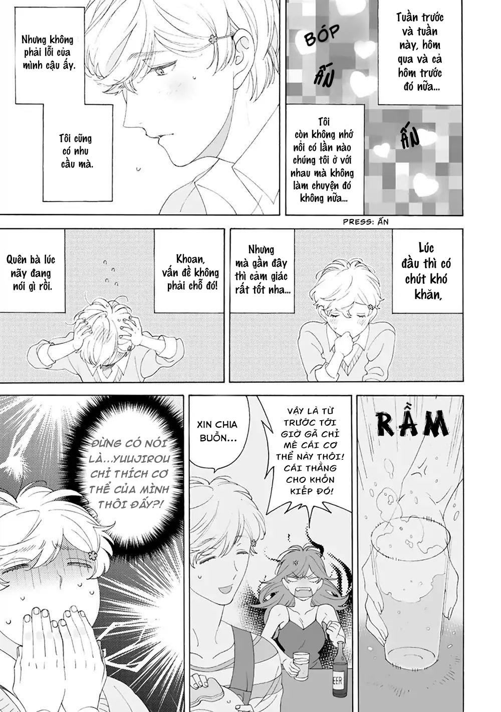 những tháng ngày ngọt ngào đầy trắc trở chapter 6.5 9