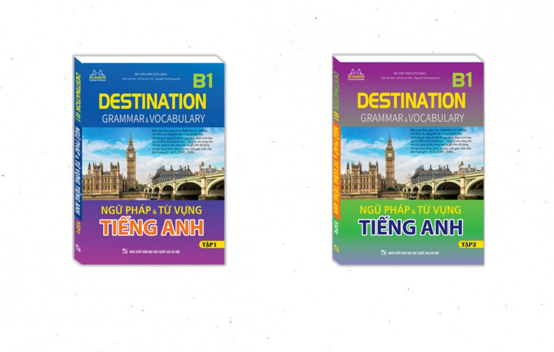 Sách - Combo DESTINATION B1 Ngữ pháp và từ vựng tiếng anh