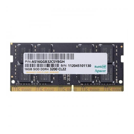 Bộ nhớ RAM Laptop Apacer DDR4 16GB 3200 - Hàng chính hãng