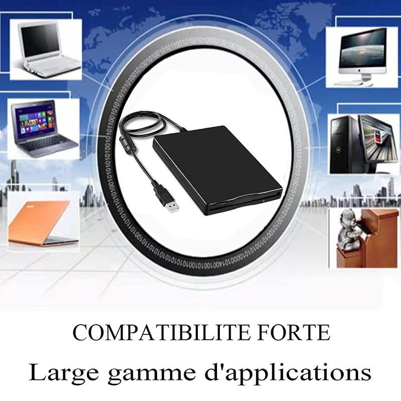 Ổ Đĩa Mềm Ngoài 3.5 Inch Usb 1.44mb Fdd Cho Laptop Notebook Pc