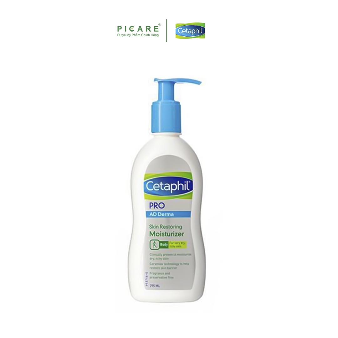 Kem Dưỡng Ẩm Cho Da Nhạy Cảm Cetaphil Restoraderm Body Moisturizer (295ml) - 3499320003919,8771209044479