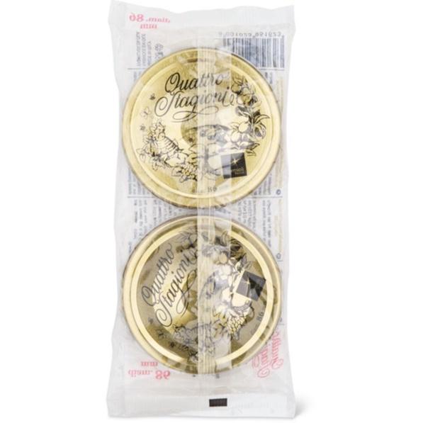 Combo 2 nắp hũ thủy tinh Quattro - Bormioli Rocco - đường kính 86mm