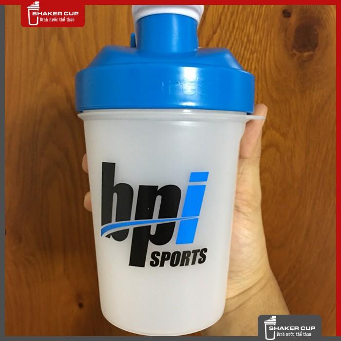 Bình lắc tập gym bình nước thể thao shake bottle BPI