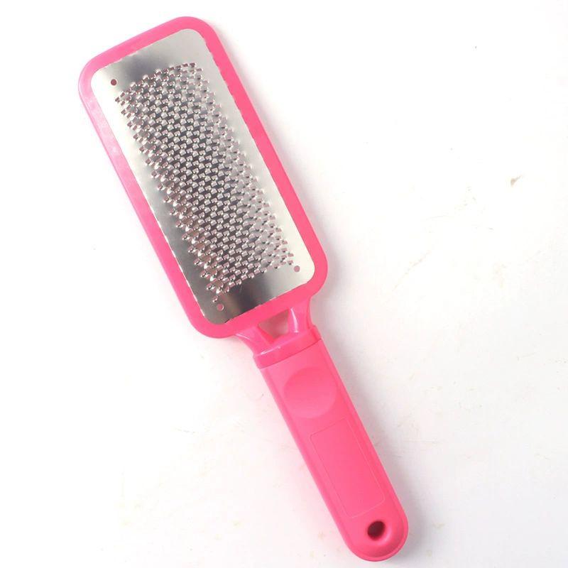 Chà gót cầm tay thép trắng.. tiện lợ chà da chết chân tay móng nail