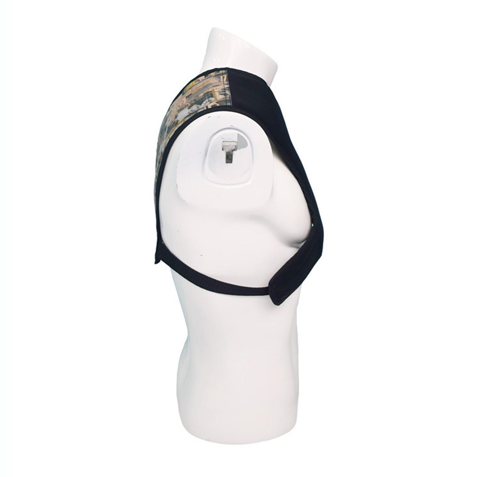 Pad Adjustable Sports Protective Pad for Hunting Reduction Black