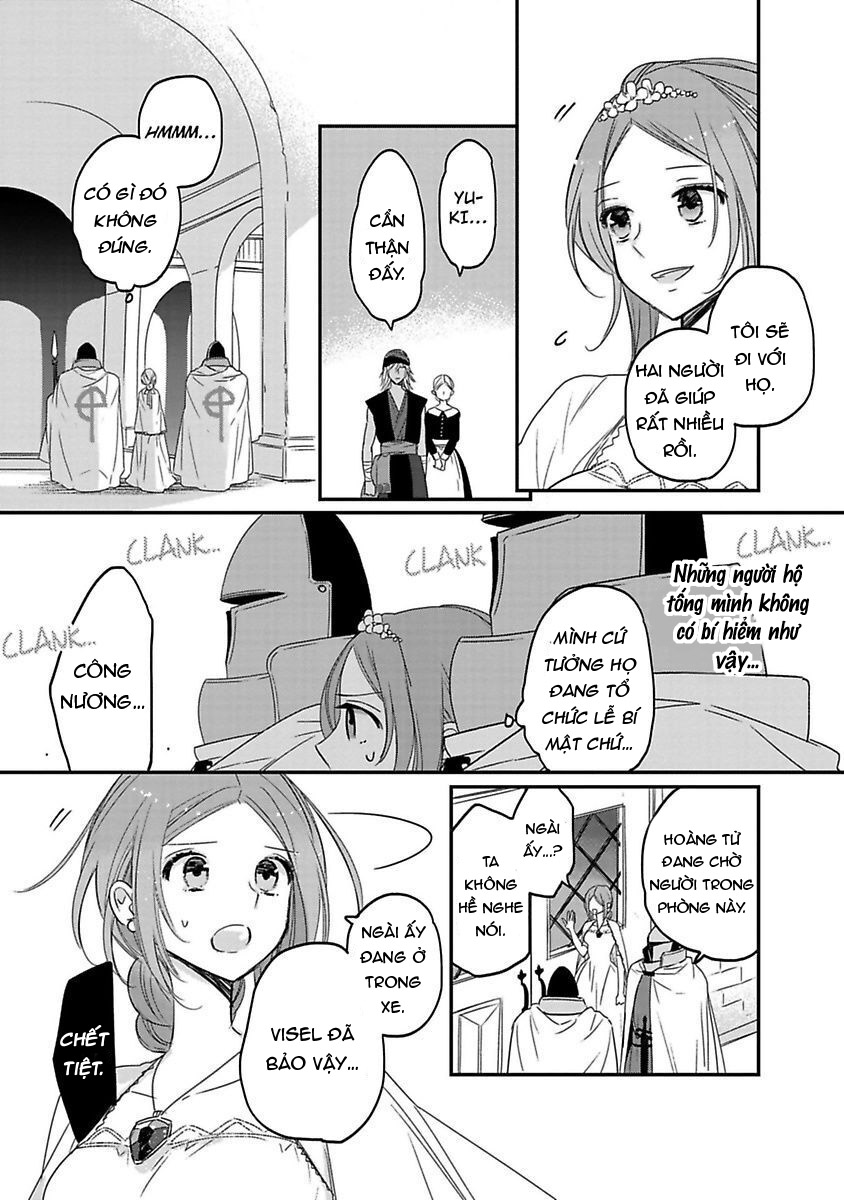 thái tử bạo chúa ở thế giới khác muốn cưới tôi ~ tên sói đen muốn cầu thân cô phù thủy tái sinh chapter 6.1 14