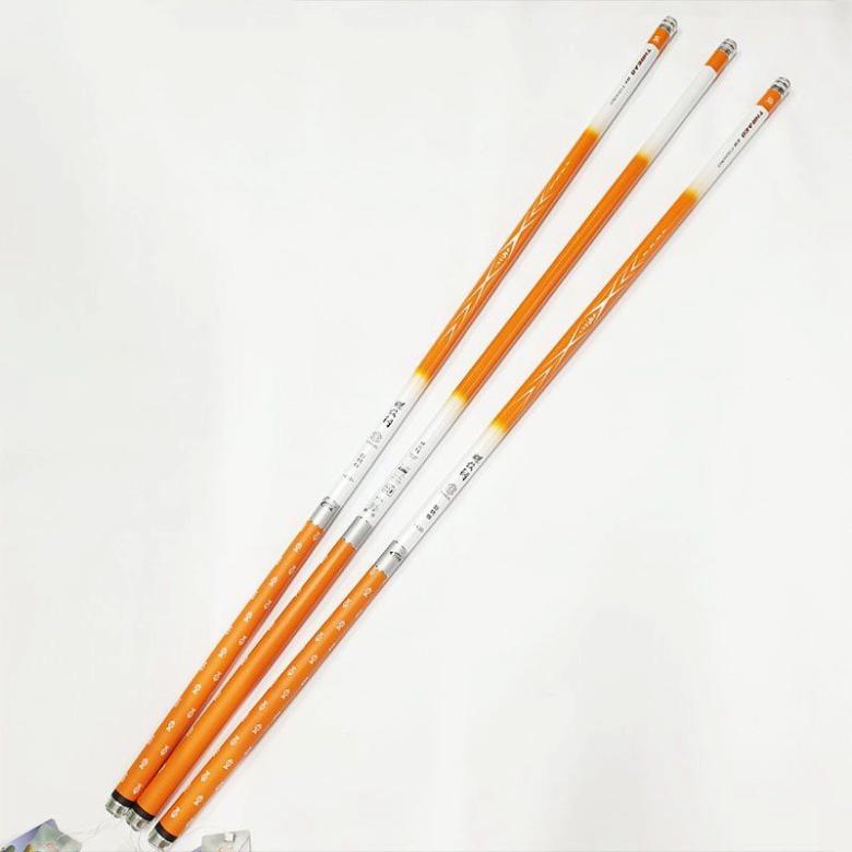 Cần câu tay bạch kinh thiên 8h kèm 1 ngọn phụ 3m6 tới 7m2