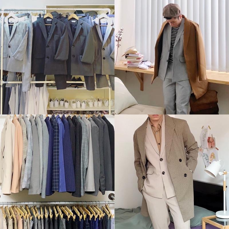 Áo khoác Blazer/ bộ vest Casual Suit nam nữ - Blazer & Suit
