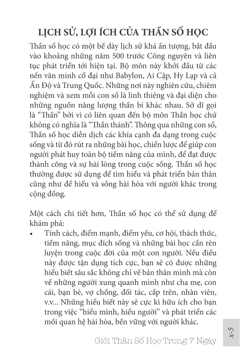 Bác Sĩ Thần Số Học - Giỏi Thần Số Học Trong 7 Ngày - AL