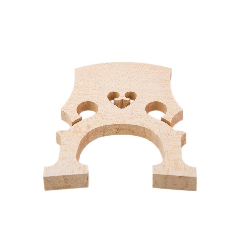 Replacement Maple 1/8 Scale Cello Bridge Musical Instrument Parts for Cellist