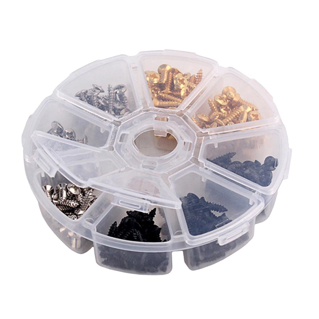 300pcs 3 Màu Đàn Guitar Pickguard Miếng Dán Mặt Sau Vân Vít cho Đàn Guitar Điện Bass 3mm