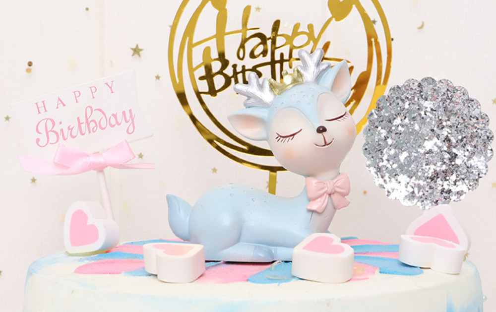 Cặp Hươu trang trí taplo xe ô tô - Set 2 Chú Hươu Cực Xinh Và Sang Trọng- Trang Trí Taplo Ô Tô