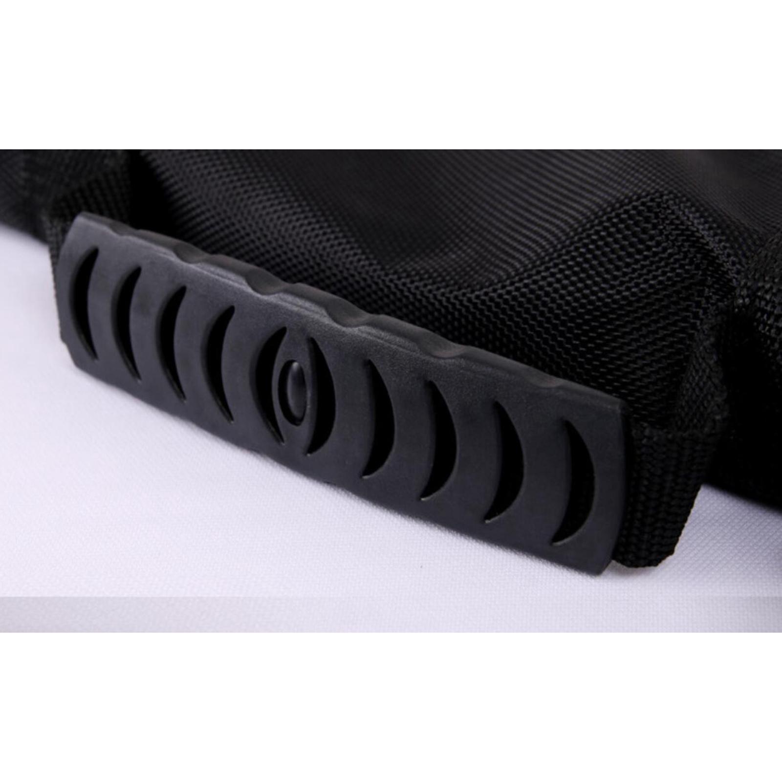 Golf Bag Black Lightweight Travel Carry Golf Club Bag with Cushioned Shoulder Strap for Driving Range Practice Easy Transport - Good for Adults