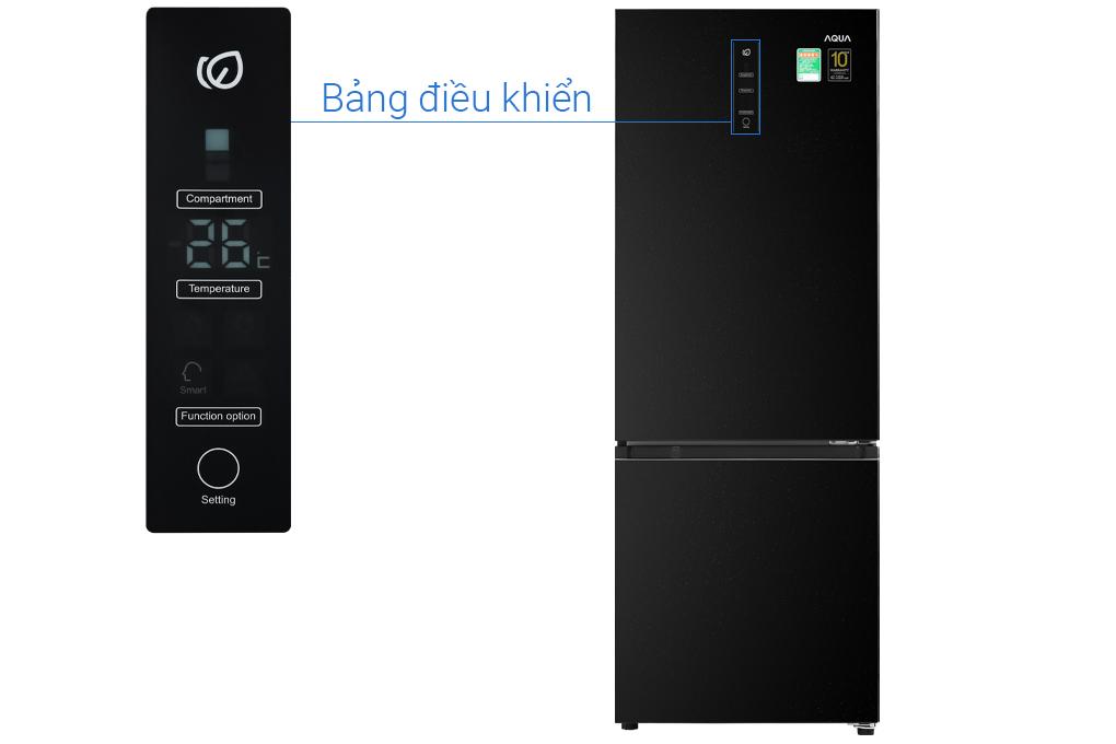 Tủ lạnh Aqua Inverter 292 lít AQR-B348MA(FB) - Hàng chính hãng - Giao toàn quốc