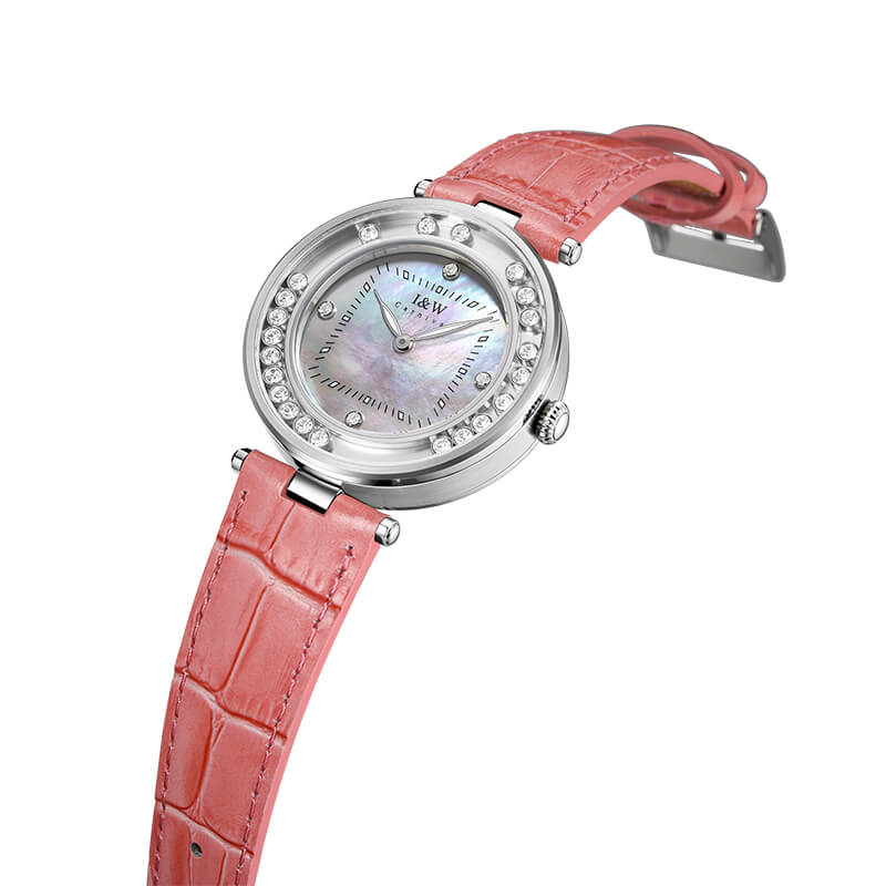 Đồng hồ nữ chính hãng IW CARNIVAL IW630L-2 Kính sapphire ,chống xước ,Chống nước 30m ,Bảo hành 24 tháng,Máy điện tử(pin),dây da cao cấp, thiết kế đơn giản dễ đeo
