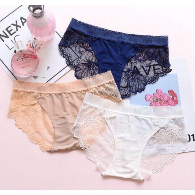 Combo 10 quần lót su ren
