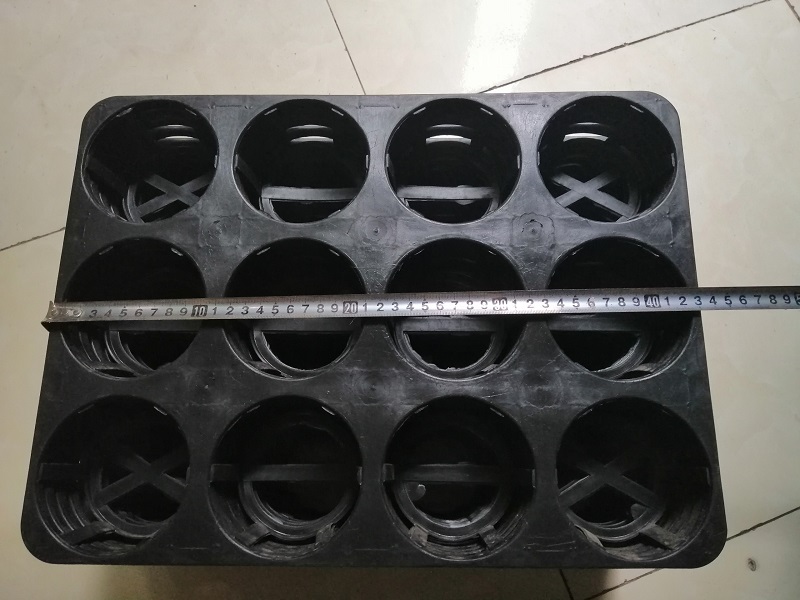 25 KHAY NHỰA CỨNG 12 LỖ TRỒNG RAU ƯƠM MẦM