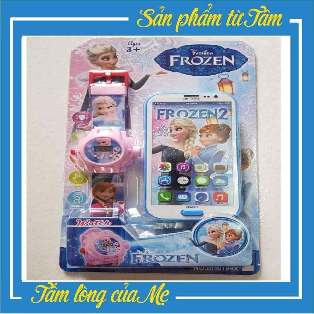 Đồng Hồ Và Điện Thoại Phát Nhạc Frozen Và Các Nhân Vật Elsa, Siêu Anh Hùng