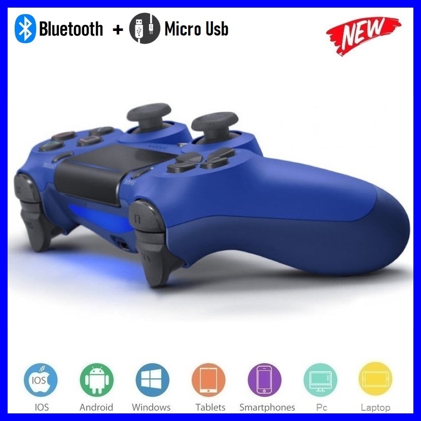 Tay Game không dây bluetooth P/S Blue cho máy tính - điện thoại - máy game Console