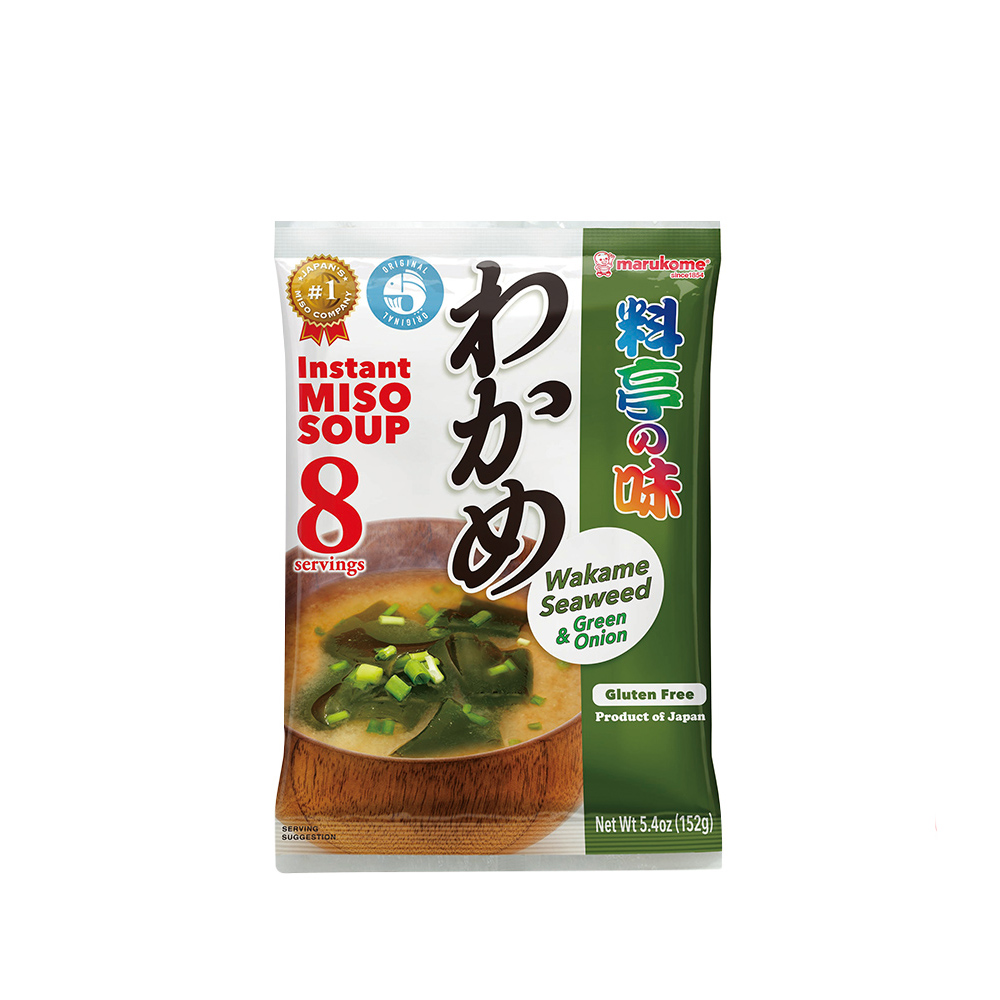 Soup Miso rong biển Wakame ăn liền Marukome Nhật 152g