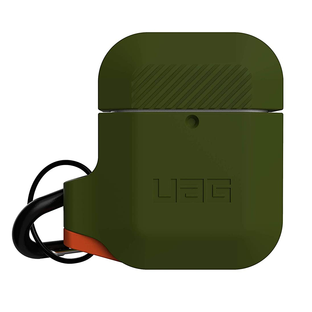 Bao case bảo vệ cho Airpods 1 / Airpods 2 UAG Silicone Olive Drab _ Hàng Chính Hãng