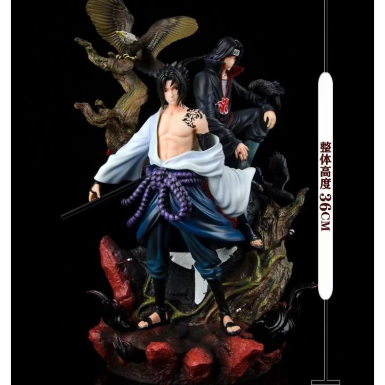 Mô Hình Figure Naruto Itachi Sasuke Kết hợp đẹp 36CM