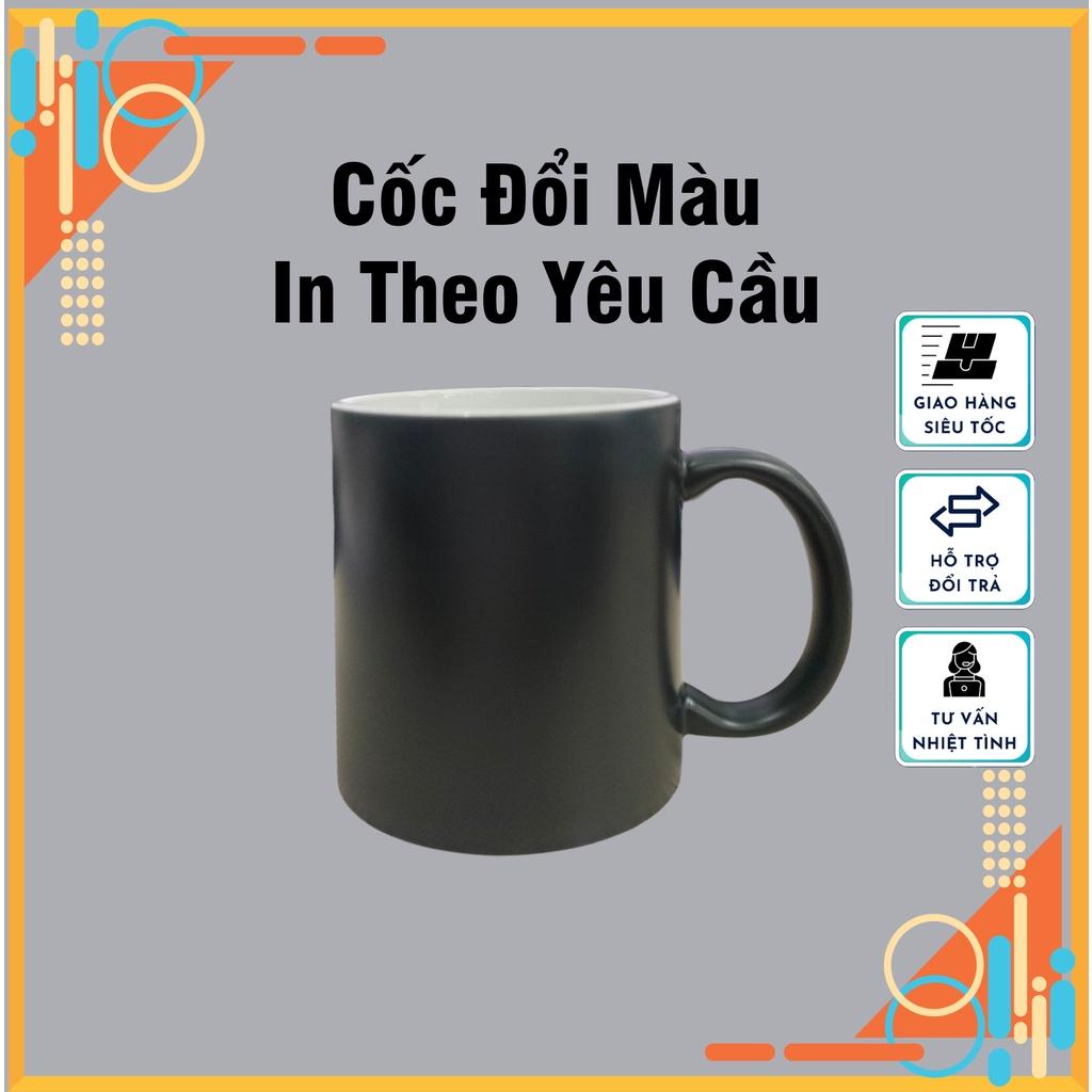 Cốc Sứ Ly Sứ Huyền Ảo, Cốc Sứ Đổi Màu In Chữ In Hình Theo Yêu Cầu