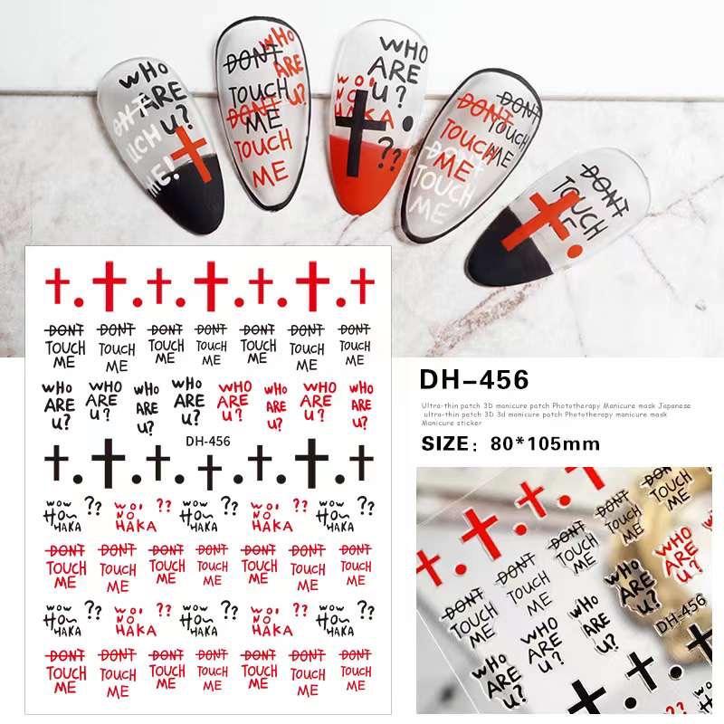 STICKER TRANG TRÍ NAIL MÃ MỚI