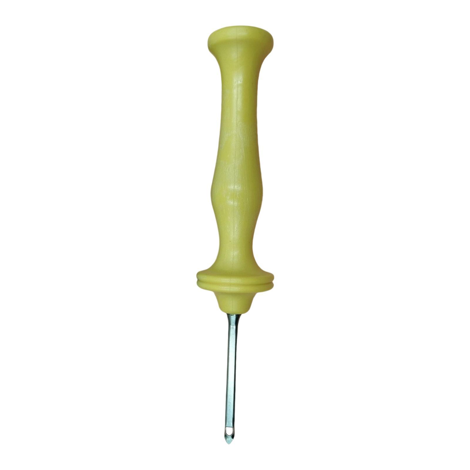 Embroidery Pen Sewing Embroidery Punch Comfortable Grip DIY Adult Rug Making Tool Punch for Embellishment Applique Beginner