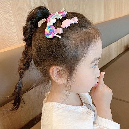 Set 14 Phụ Kiện Kẹp Tóc Xinh Xắn Cho Bé Gái Gelu Kids Phong Cách Hàn Quốc