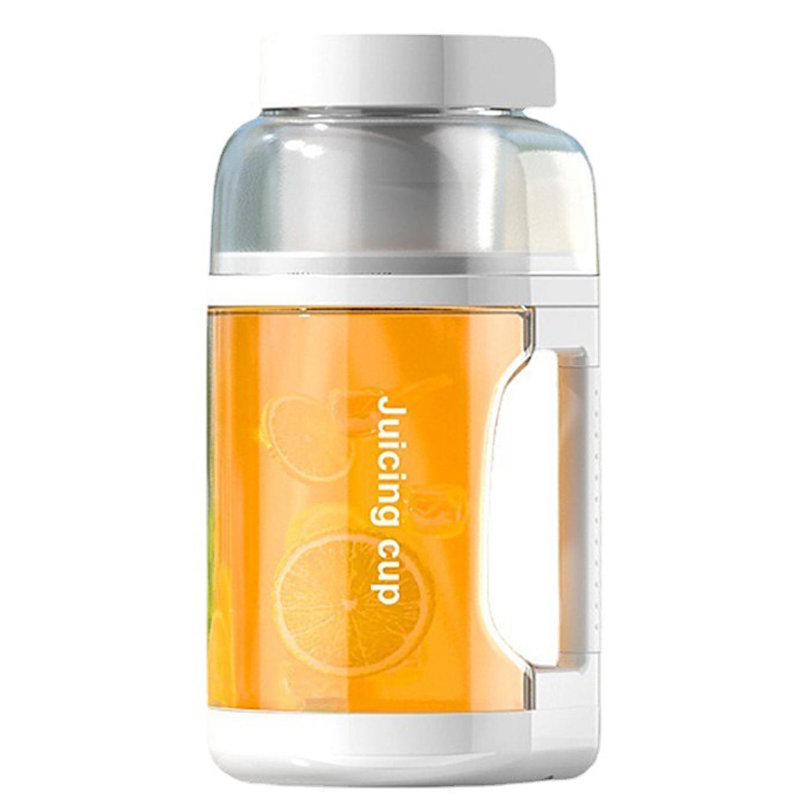 Electric Juicer Cup with Straw Fruit Juice Mixer for Fruits Watermelon Juice