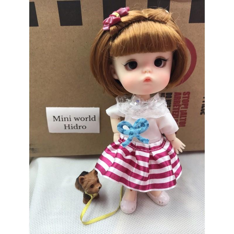 Váy búp bê Baboliy ob11 Bjd lati Mong 1/8 16cm dễ thương