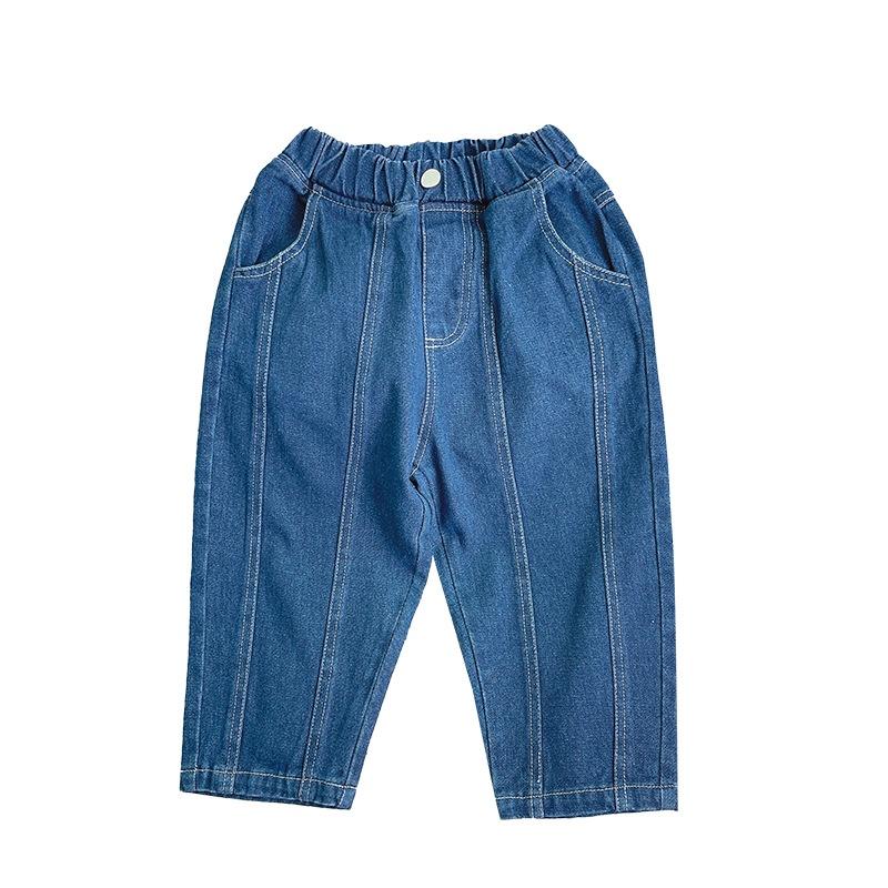 QJ6 Size100-150 (12-35kg) Quần jean bé trai quần bò cho bé phong cách hàn quốc Thời trang trẻ Em hàng quảng châu